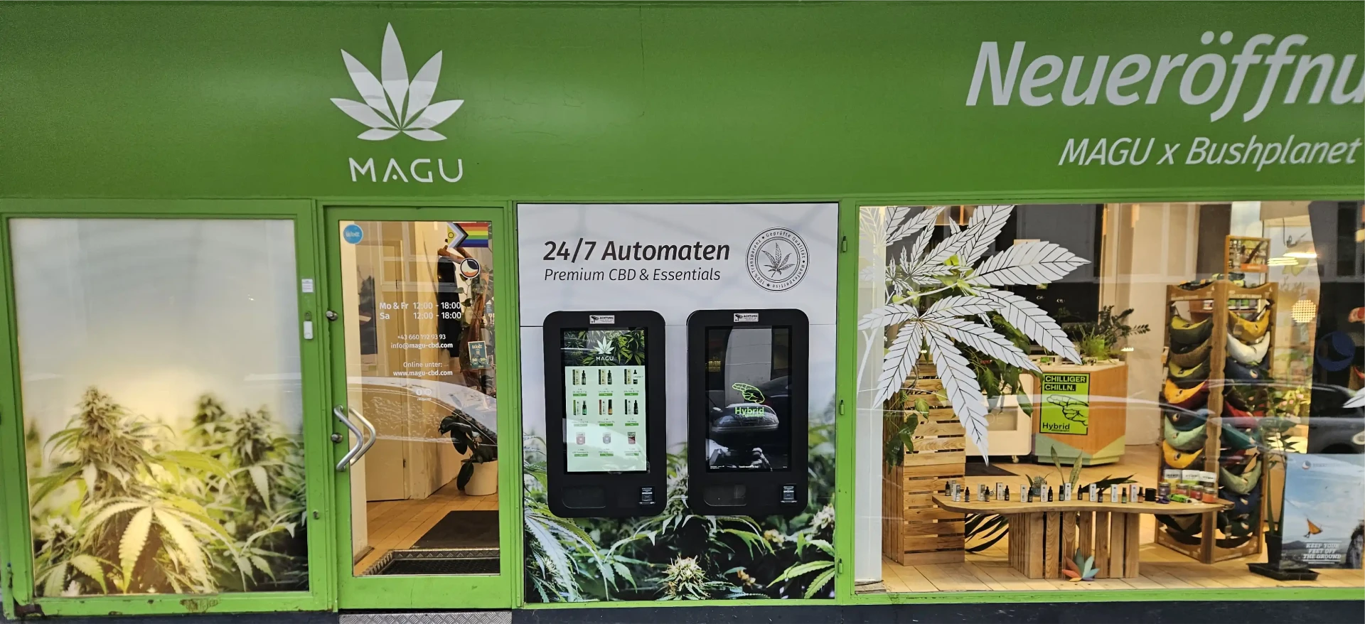 Kontakt Magu CBD