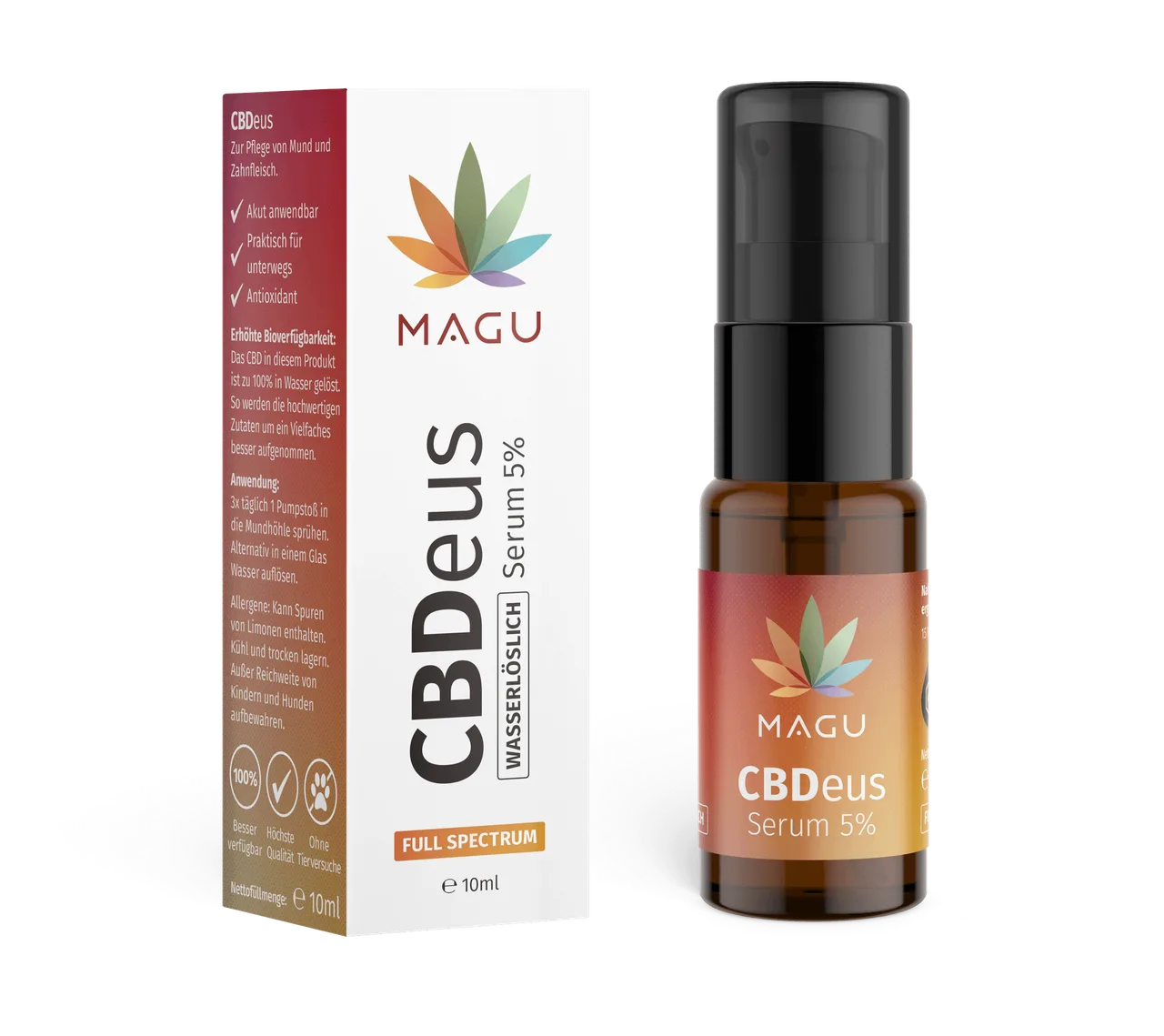 CBDeus Full Spectrum Serum 5% bestellen Wien - Magu Qualität