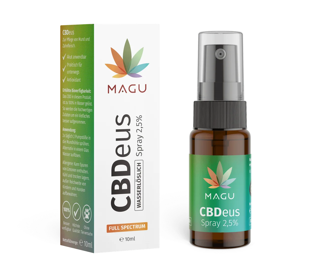 CBDeus Full Spectrum Spray 2,5% kaufen Wien - Magu Qualität