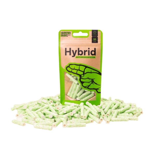Hybrid Aktivkohlefilter Lime offen